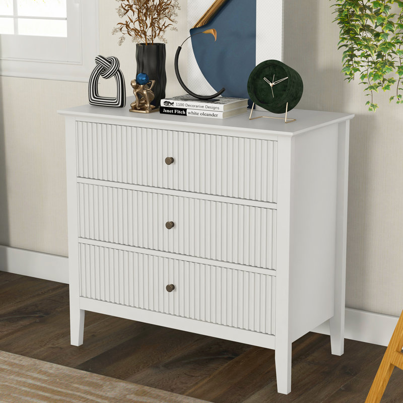 3 Drawer 80cm W Dresser