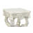 Adara Antique White Finish End Table