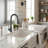 Pull Down Kitchen Faucet With Deck Plate-125523654-120756520