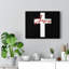 Jesus On Cross - Wrapped Canvas Print-34437662