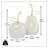 Zelene Apple and Pear Figurines