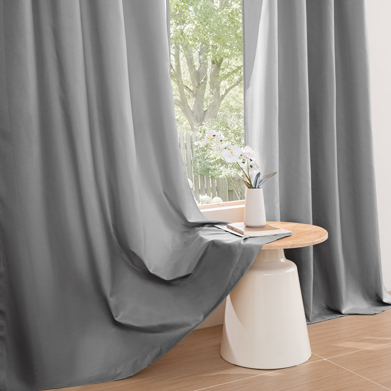 Rideau d'extérieur avec pattes, rideaux de salon imperméables et occultants, isolant et occultant pour la chambre à coucher, efficace pour le soleil et la protection de la vie privée, pour balcon, terrasse, pergola d'intérieur, panneau simple, l 52 po x L 84 po, beige