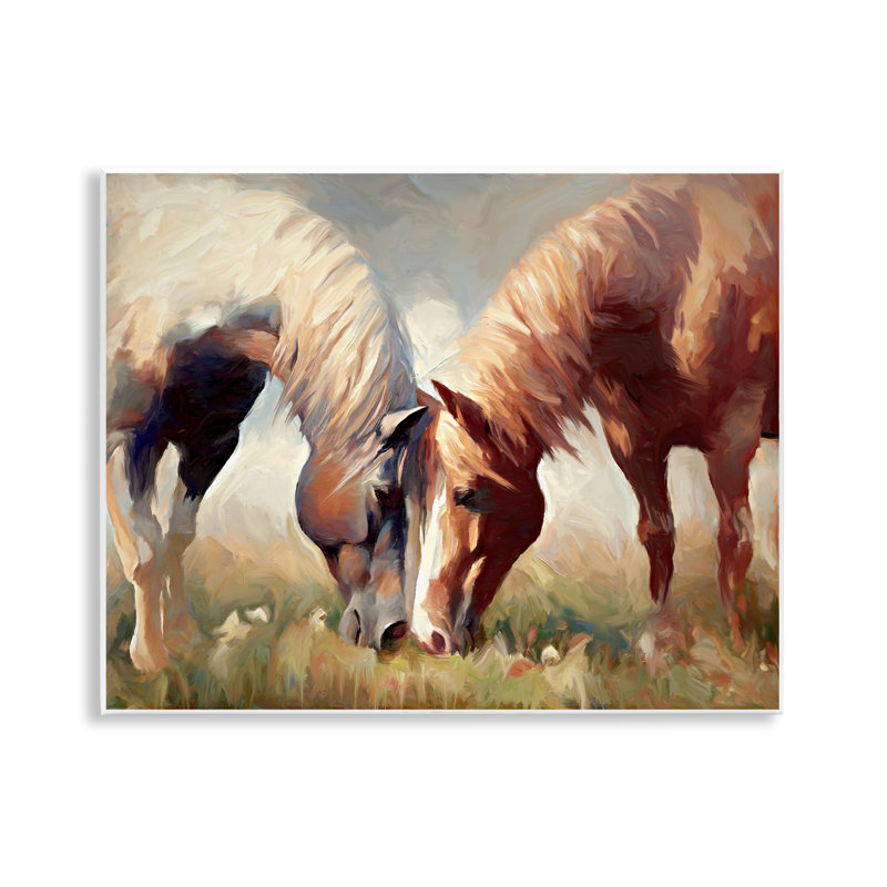 "Chevaux se touchant" par Ramona Murdock