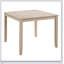 Ensemble de table de salle à manger moderne en bois 5 pièces avec 4 chaises, parfait pour la vie contemporaine et peu encombrant