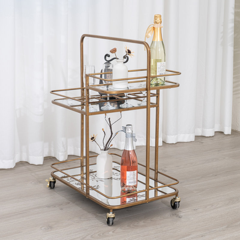 Metal Bar Cart