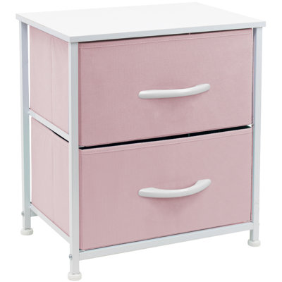 Commode 2 tiroirs - turquoise