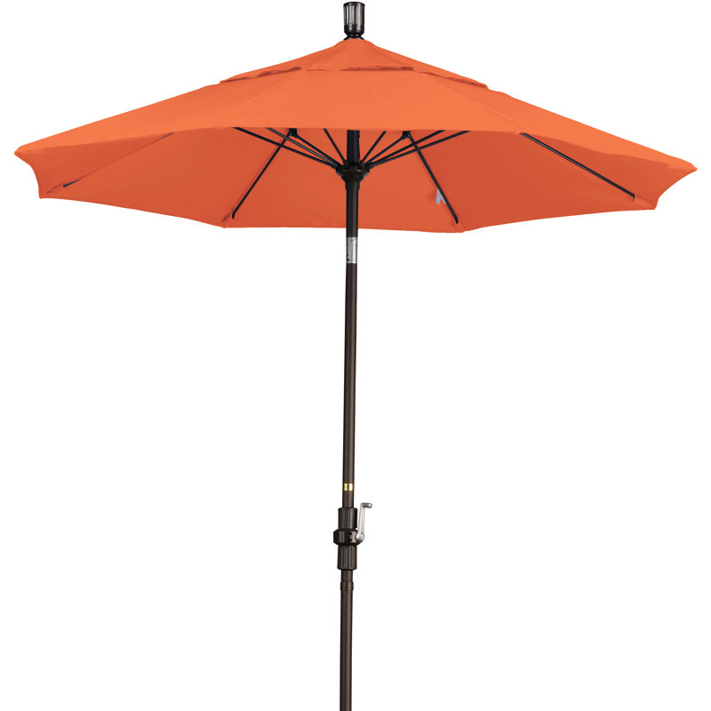 Parasol de marché 7,5 pi Brent, Toile toscane performance