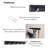 5 - Hook Wall Mounted Coat Rack