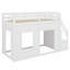 Lit mezzanine avec escalier de rangement et éclairage DEL optimisant l'espace au sol grâce à une fabrication robuste-1255670166-1255670167