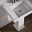 Tresham® Ceramic 24" Pedestal Bathroom Sink with Overflow-1067776027-1042737558
