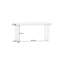 Bibeau Metal Base Writing Desk-509572258
