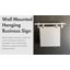 Enseigne murale suspendue-110563555