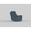 Fauteuil inclinable et oscillant manuel de 40 po de large avec repose-bras-1226915723