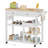 Kitchen Island Cart with Wheels & Drawers