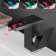 LED 3 Colours Changing Bathroom Waterfall Faucet Vanity Sink Faucet One Hole Single Handle With Drain
