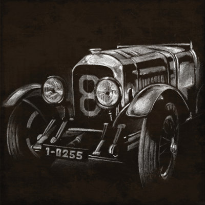 Vintage Grand Prix II by Ethan Harper - Wrapped Canvas Painting
