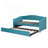 Modern Style Twin Size Upholstered Daybed, Sofa Bed With Trundle Bed-380117030