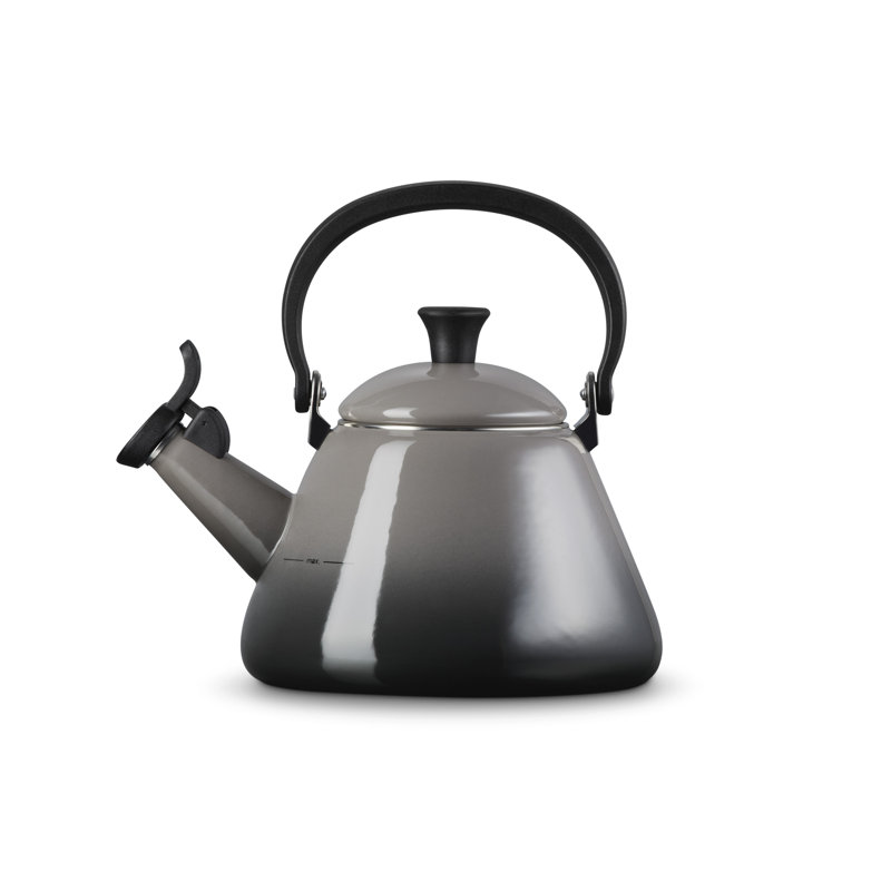 Le Creuset Kone Kettle with Fixed Whistle 1.6L, Flint