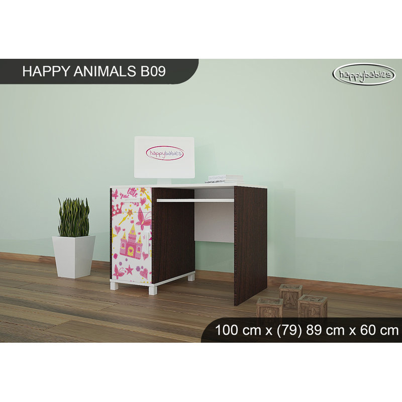 100cm Writing Desk, Chestnut