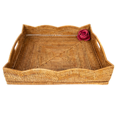Landry Handmade Rattan Tray