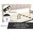 DeCoro Mornington Upholstered Platform Bed w/ Metal Frame-25804247-25804250