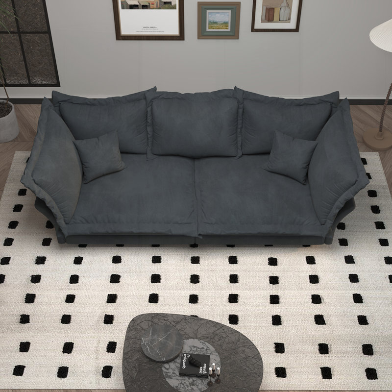 Canapé rembourré Modern, Gris