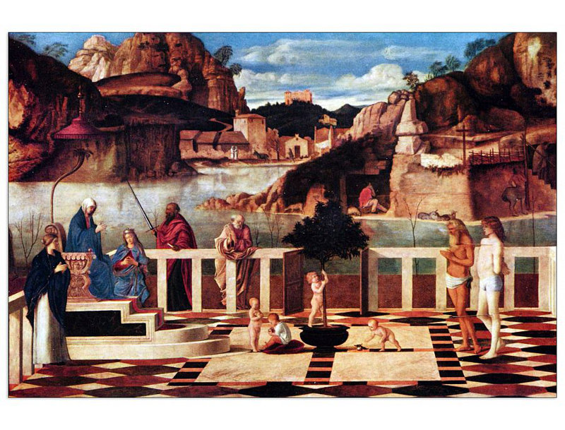 Giovanni Bellini - Wrapped Canvas Painting
