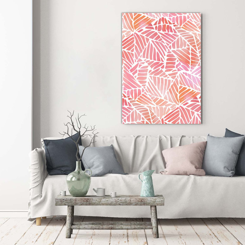 Abstract Pattern - Wrapped Canvas Print