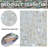 mother of pearl tile , Ivory White, 1 Sheet