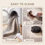 Tapis Anglesite à motifs animaux, gris, beige et crème, antidérapant, à poils courts, pour l'intérieur et l'extérieur, adapté aux animaux de compagnie, salon, chambre, salle à manger, entrée, couloir, bureau, lavable-1545128669