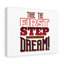 The First Step - Wrapped Canvas Print-1768780760