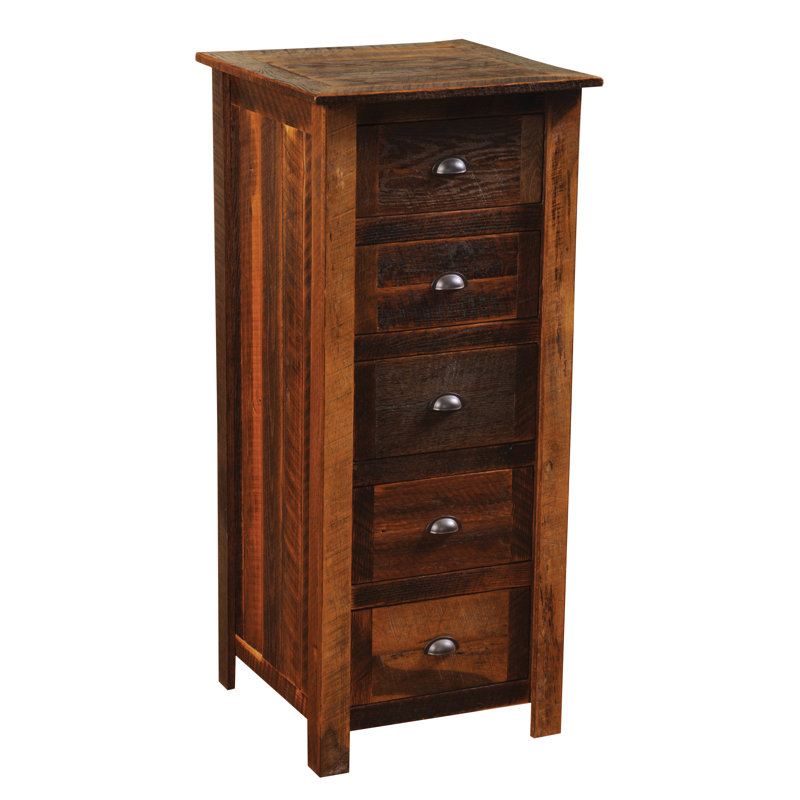 Fireside Lodge Barnwood Storage Chest - Premium, Barnwood