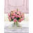 Rose Peonies Arrangement in Vase-107283954