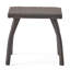 Table d'appoint brune pour l'espace extérieur-241771261