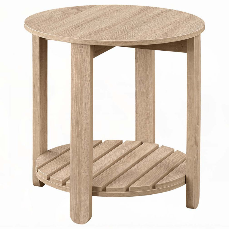 Table de bout en bois d'ingénierie Altos