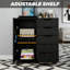 72.6cm Wide 5 -Drawer File Cabinet