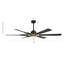 Ventilateur de plafond d'intérieur moderne à 6 pales 68 "/ 78" avec télécommande et éclairage -1346581180-1346581182