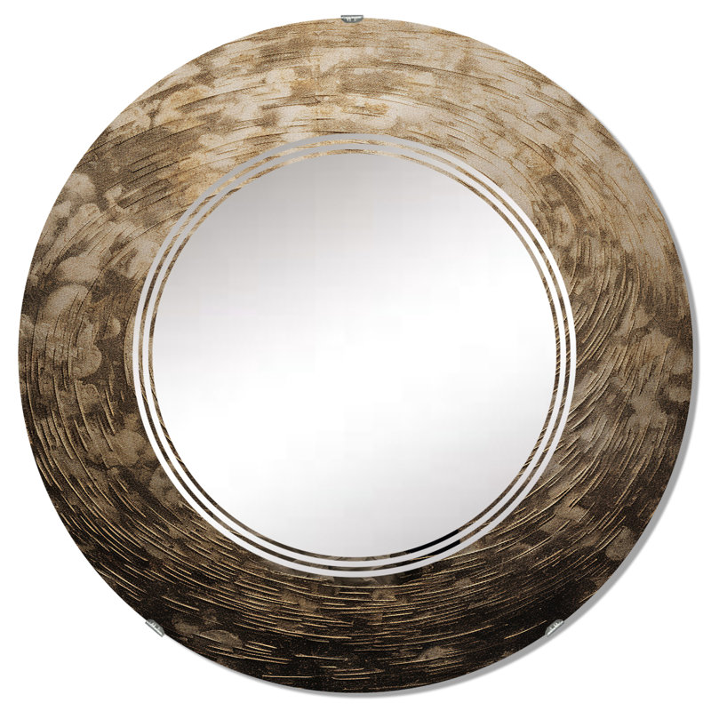 Miroir mural Arsyaditama, 32 po x 32 po