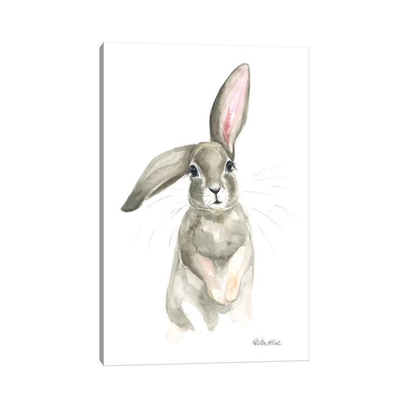 Flopsy - Wrapped Canvas Gallery-Wrapped Canvas Giclée, 66.04 cm H x 45.72 cm W x 1.91 cm D