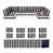 Black/White Striped