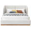 Lit en tissu Earley Boucle-88523744