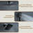 Rainfall Symphony 12inch 3-Function Dual Shower Head Thermostatic Shower System with 3 Sprays Handheld-88543407