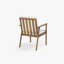 Ensemble de chaises de salle à manger d'extérieur 4 pièces par SeeHill, chaises de patio en aluminium avec coussins, fauteuils modernes résistants aux intempéries pour patio, jardin, balcon, brun