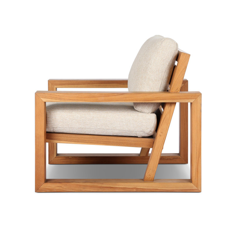 BURGOS Outdoor Teak Lounge Chair