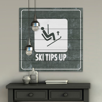 " Ski Tips Up Diagram "