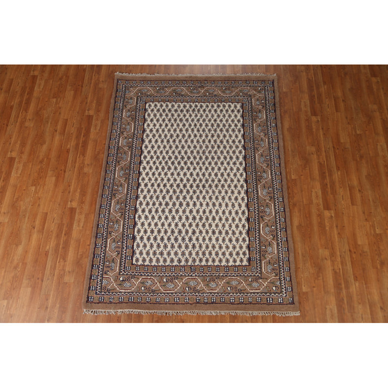 Tapis géométrique Botemir noué à la main