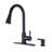 Single Handle Deck-mount Pull-down Kitchen Faucet with Sprayer-49318299-49332500