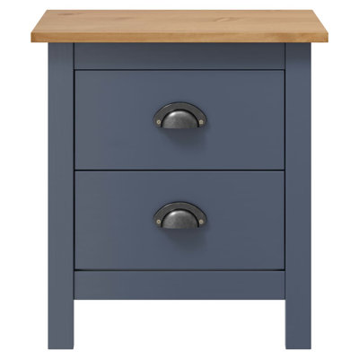 Azareel Solid Wood Nightstand by Ebern Designs