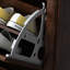 Rangement pour chaussures en bois manufacturé