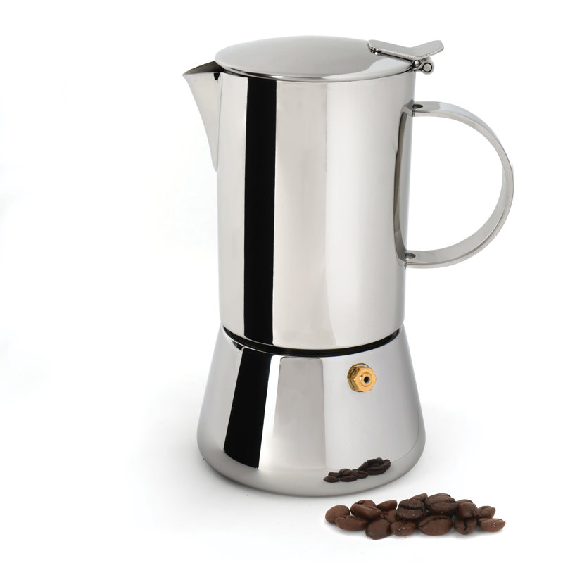 BergHOFF International Studio Stovetop Espresso Maker, 10.14 Oz.